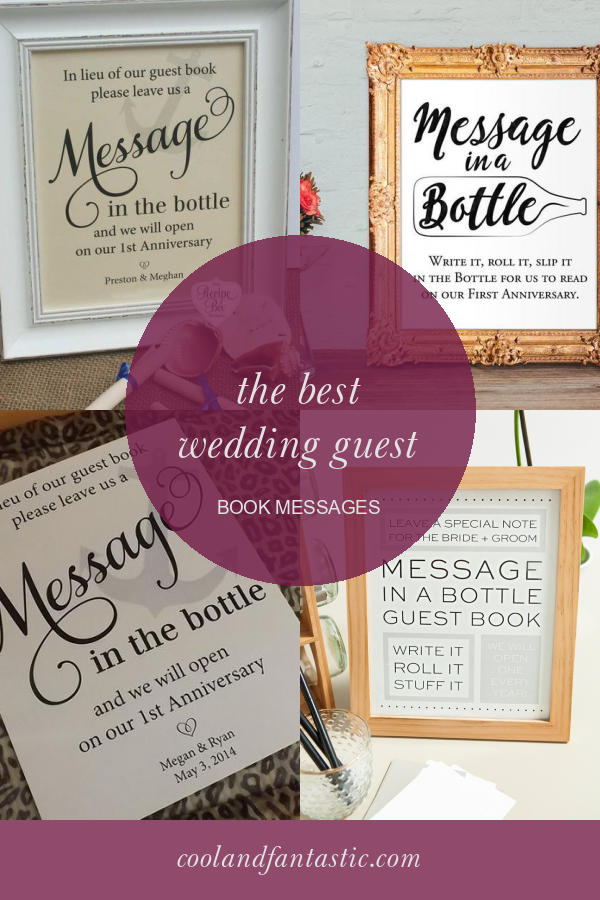 The Best Wedding Guest Book Messages Home, Family, Style and Art Ideas